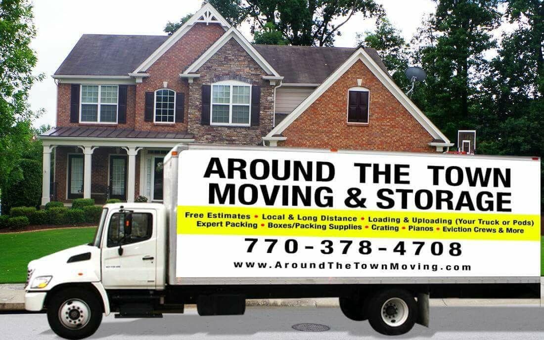 Around The Town Moving and Storage truck